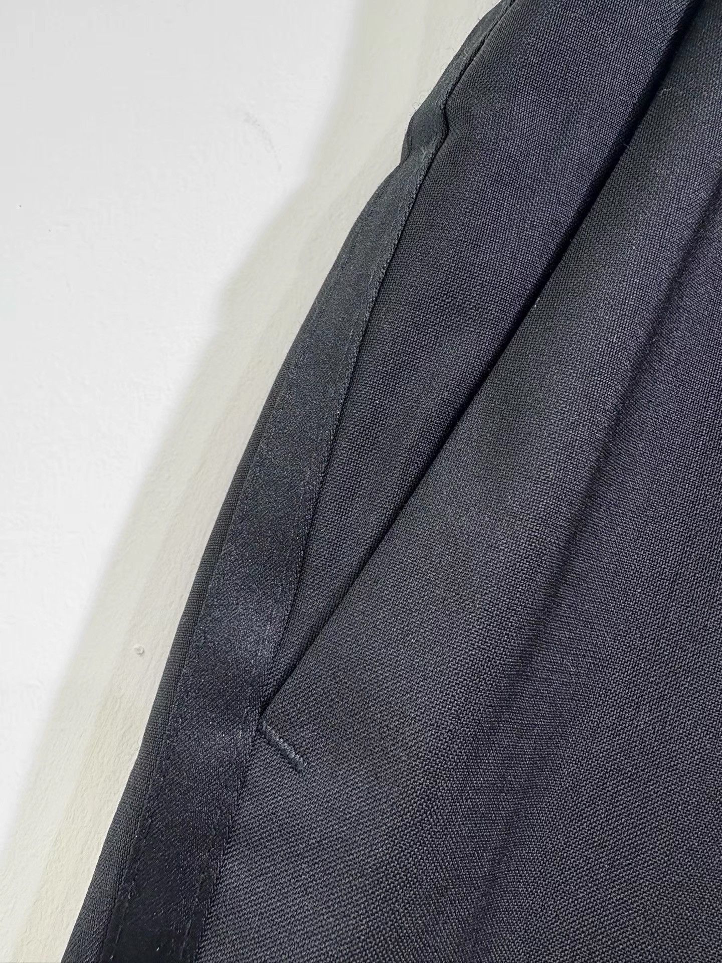Hugo Boss Hugo Boss Men's Black Thin Casual Suit Pants K29 Size US 38 / EU 54 - 3 Thumbnail