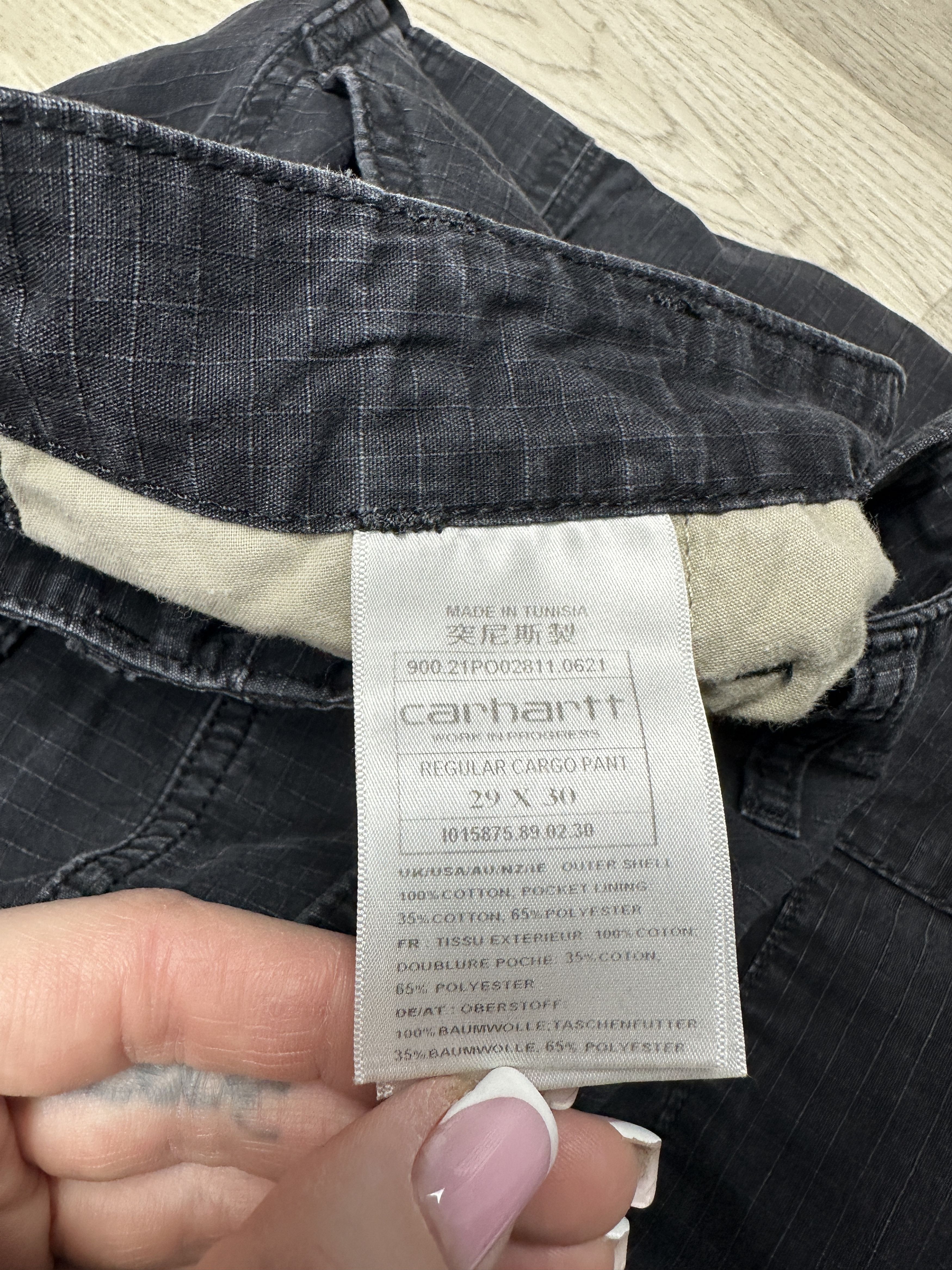 Carhartt Wip Carhartt Wip Mens Regular Cargo Pants Size US 29 - 7 Thumbnail
