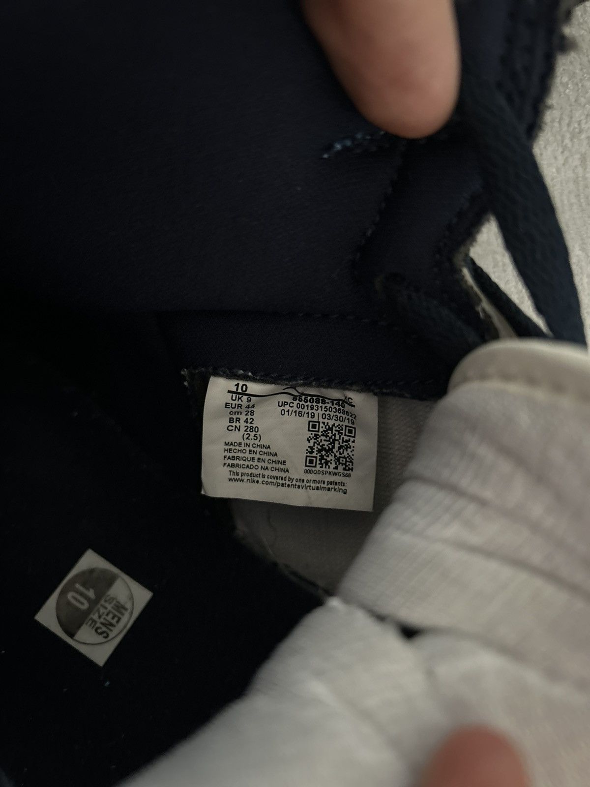 Jordan Brand × Nike Jordan 1 High Obsidian size 10 Size US 10 / EU 43 - 9 Thumbnail