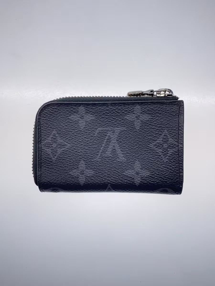 Louis Vuitton Louis Vuitton Monogram Eclipse Porte Monnaie Jour Black Grey Size ONE SIZE - 2 Thumbnail
