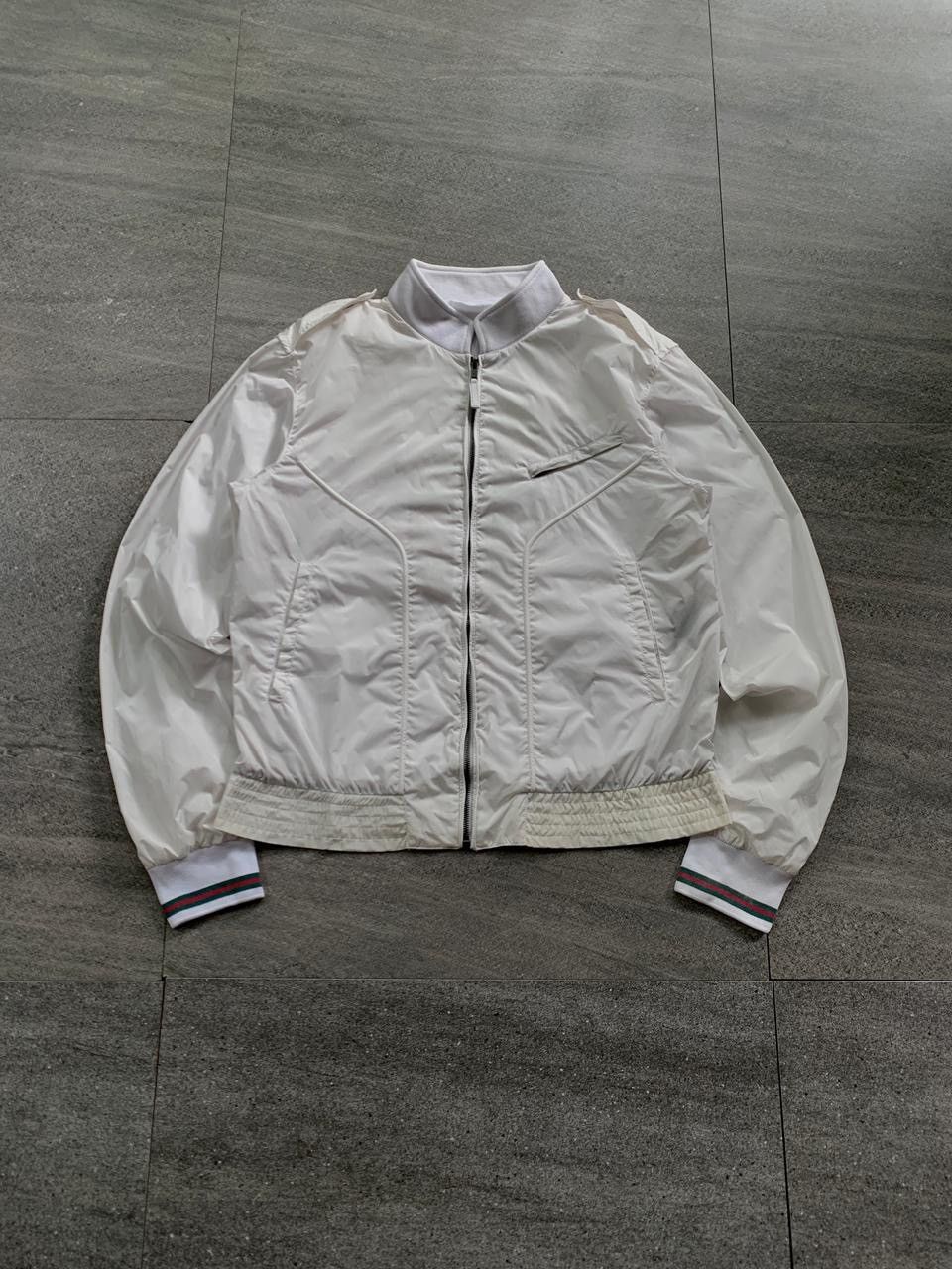 Gucci FREE TAX! 2000s Nylon Bomber Jacket by Tom Ford Size US M / EU 48-50 / 2 - 1 Thumbnail