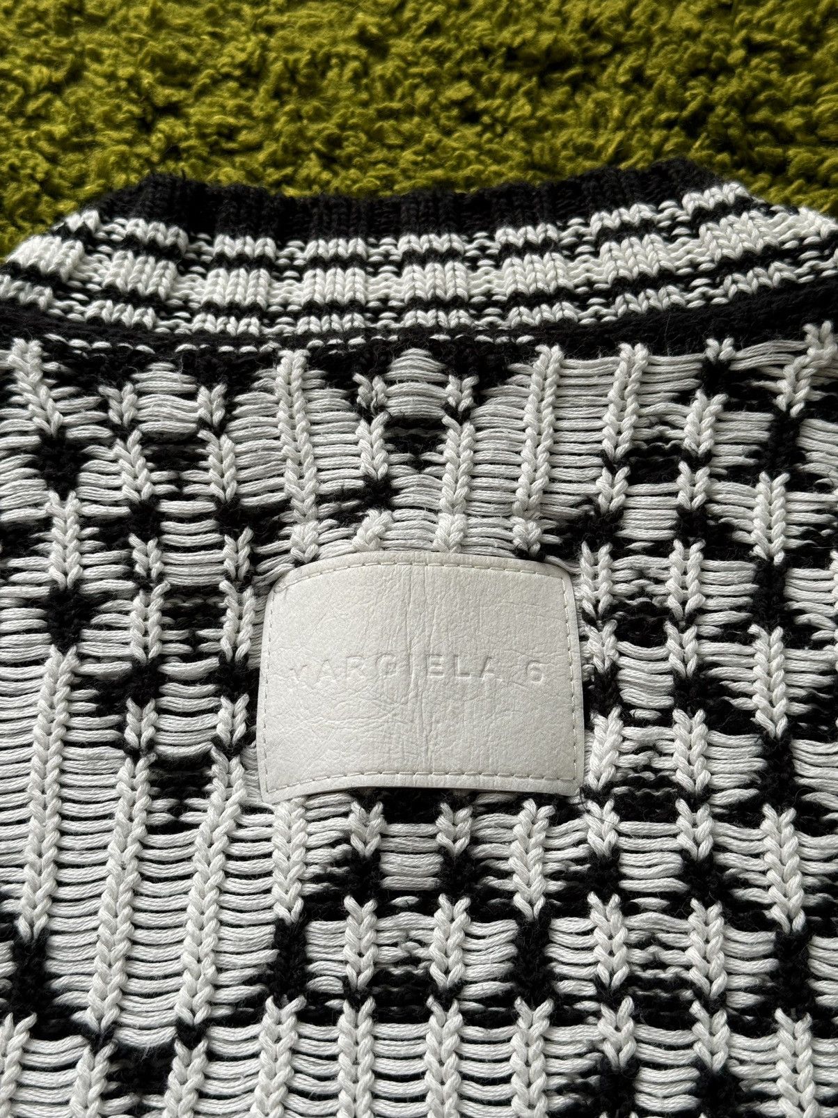Designer × Maison Margiela Maison Martin Margiela MM6 S/S 2022 reversible sweater knit Size US S / EU 44-46 / 1 - 8 Thumbnail