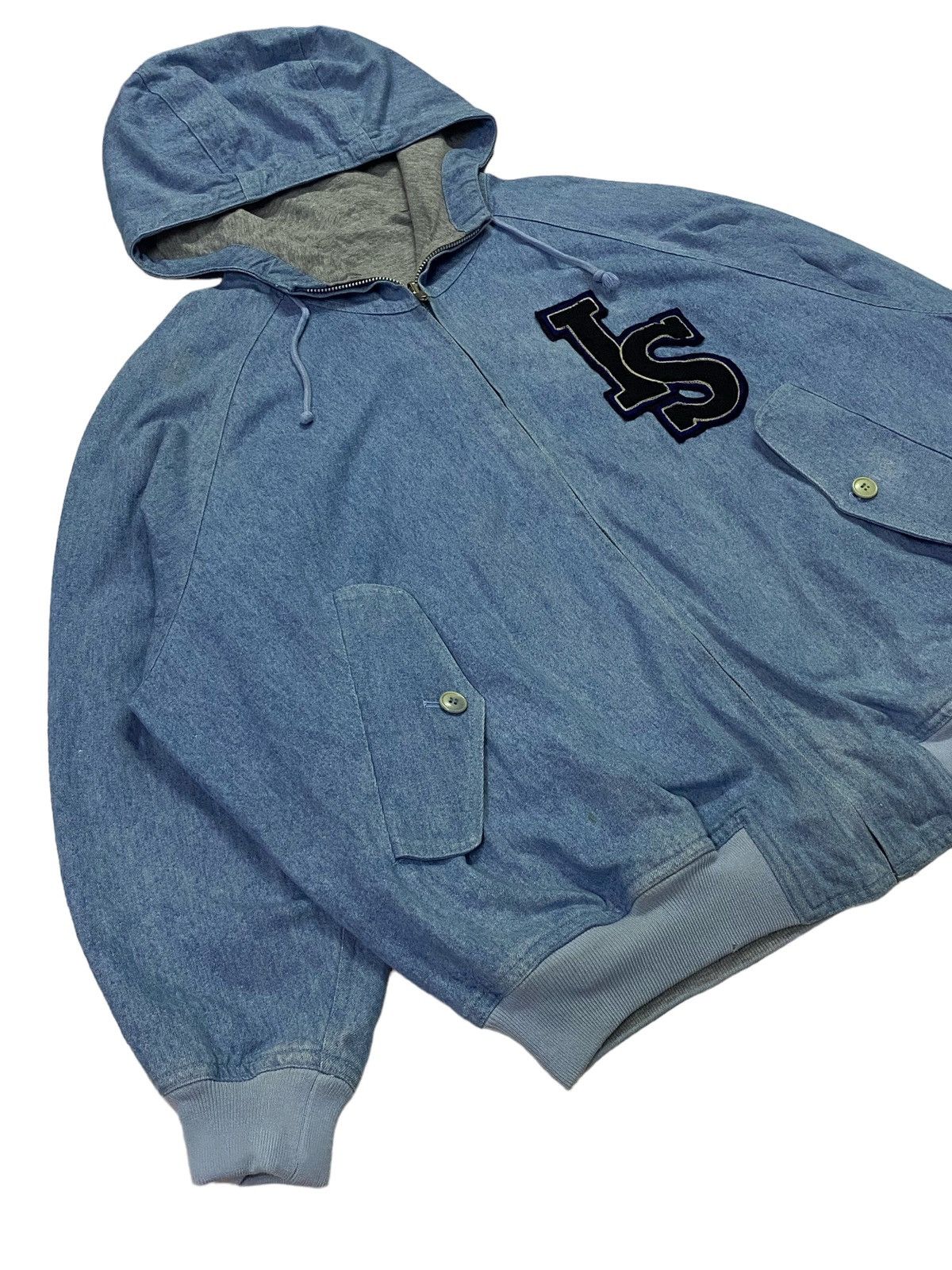 Issey Miyake Rare🔥Vintage Issey Miyake Reversible Bomber Hoodie Jacket Size US XL / EU 56 / 4 - 20 Thumbnail