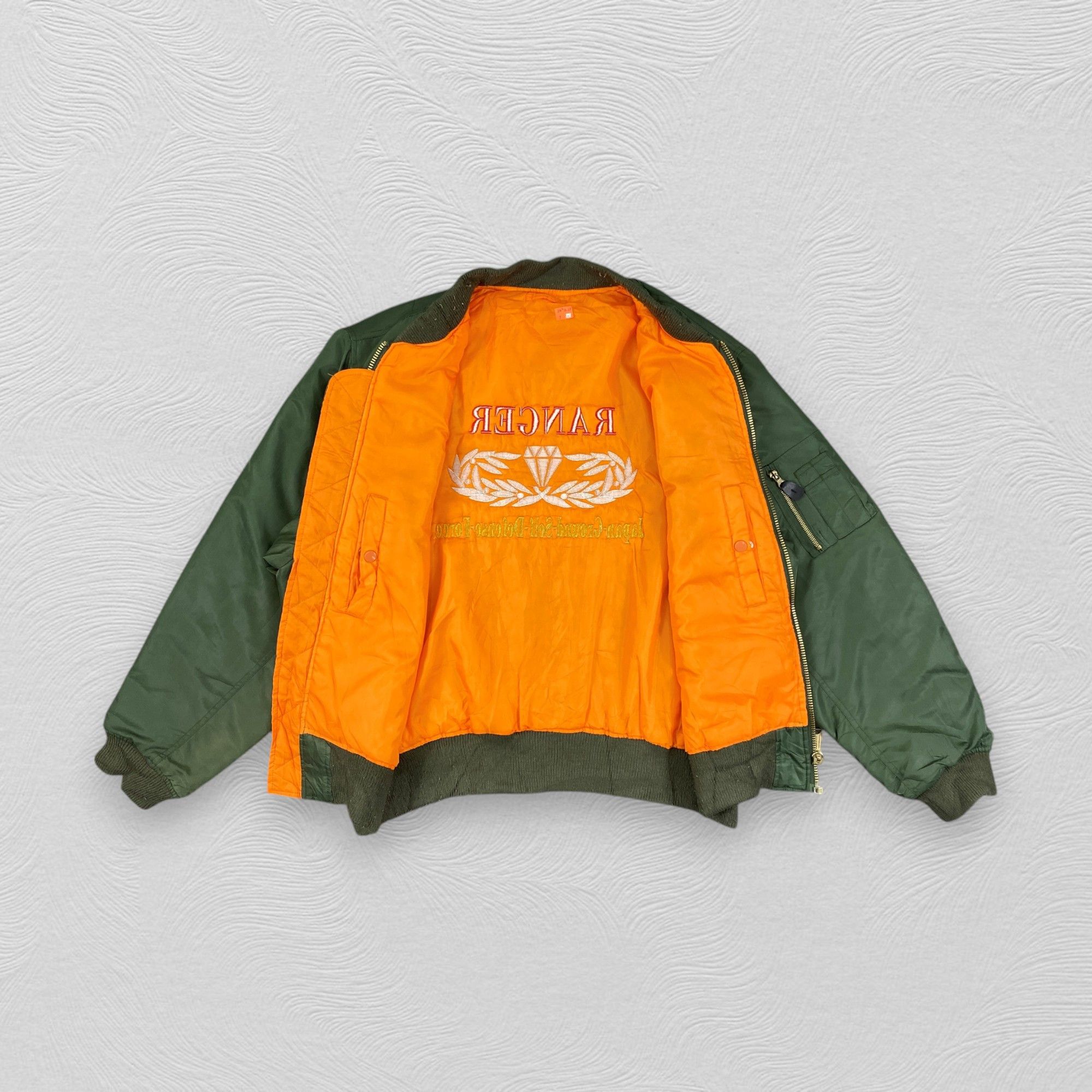 Japanese Brand Vintage Military Ranger Bomber Jacket -J090 Size US XXL / EU 58 / 5 - 3 Thumbnail