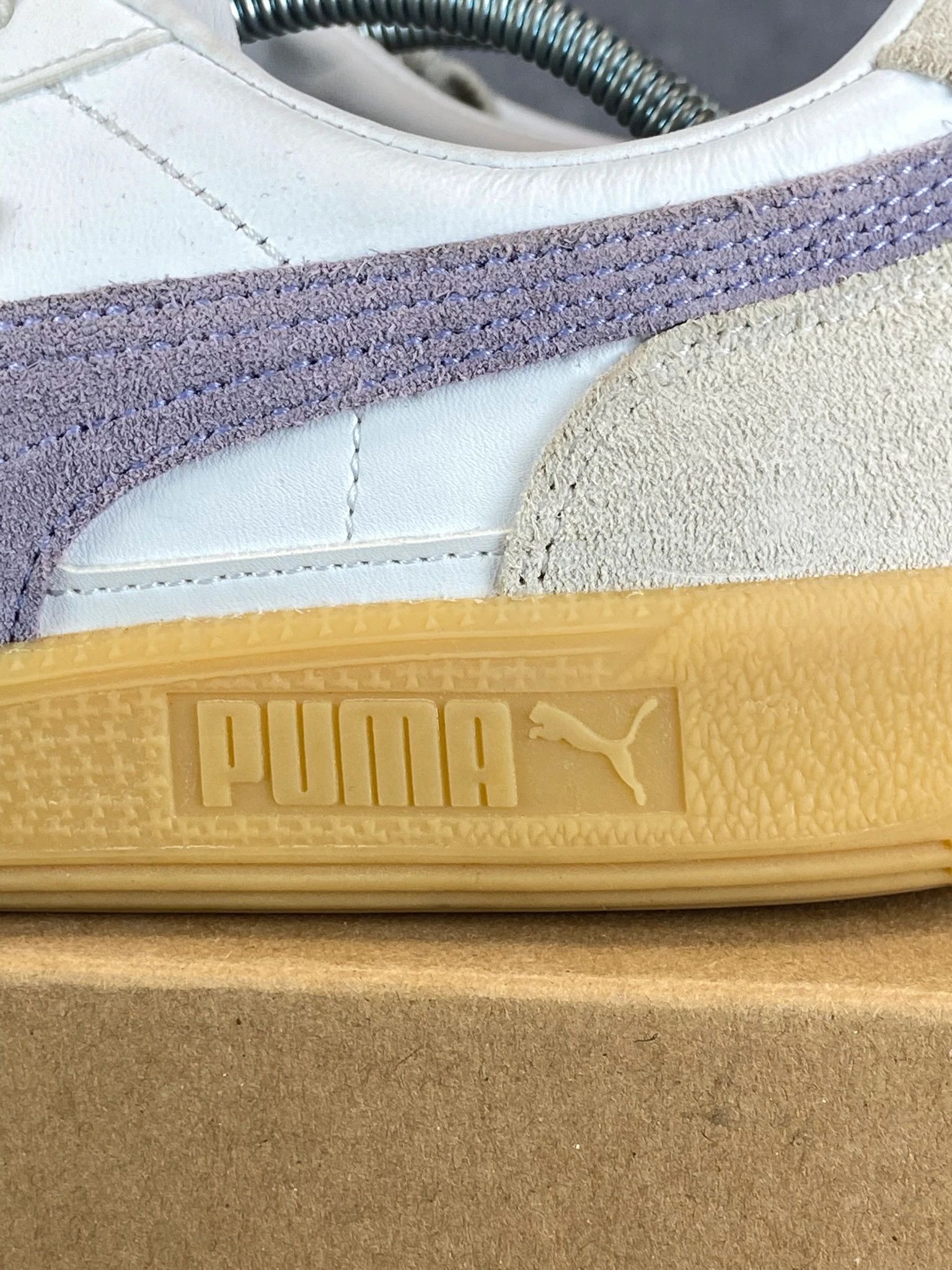 Puma Puma Palermo White Sneakers Size EU 41 Size US 8 / EU 41 - 4 Thumbnail