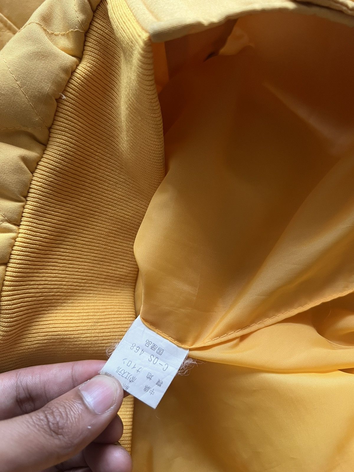 Kodak Yellow Bomber Jacket Kodak Colour Film Vintage 90s Size US M / EU 48-50 / 2 - 8 Thumbnail