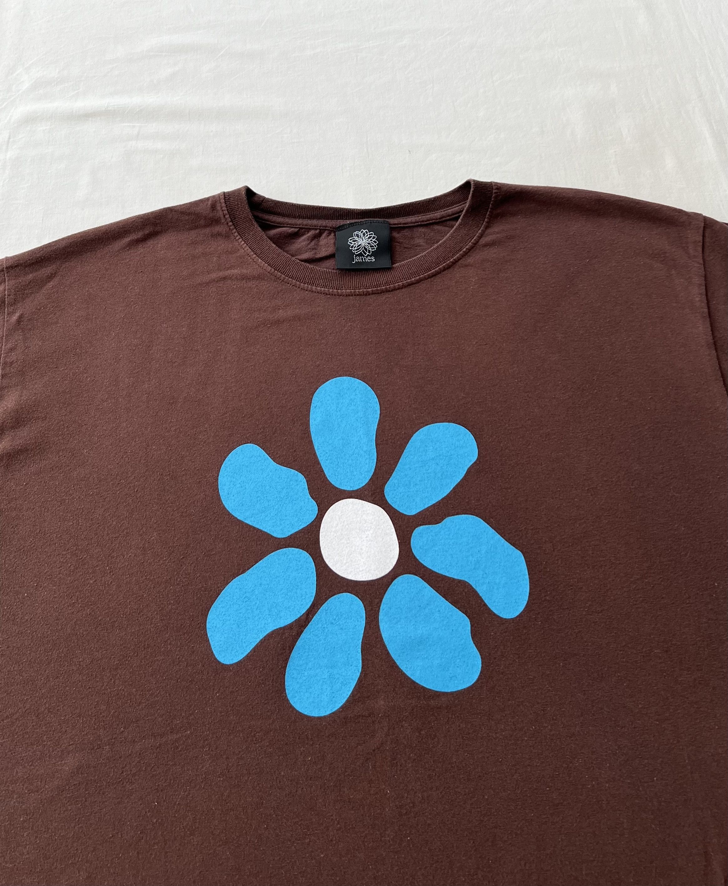 Band Tees Vintage 2008 James We are Sound Brown Rock Band T-shirt Size US XL / EU 56 / 4 - 5 Thumbnail