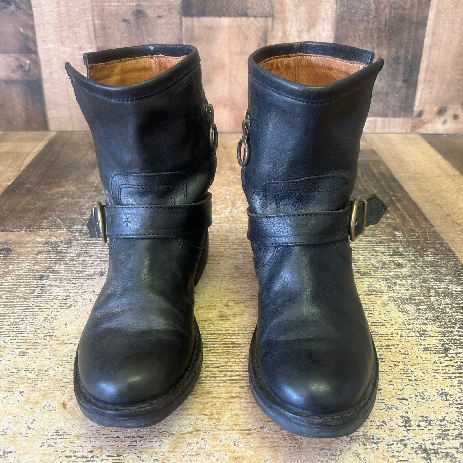 Fiorentini + Baker Fiorentini Baker Side Zip Black Ankle Boots Womens 5 Size US 5 / IT 35 - 6 Thumbnail
