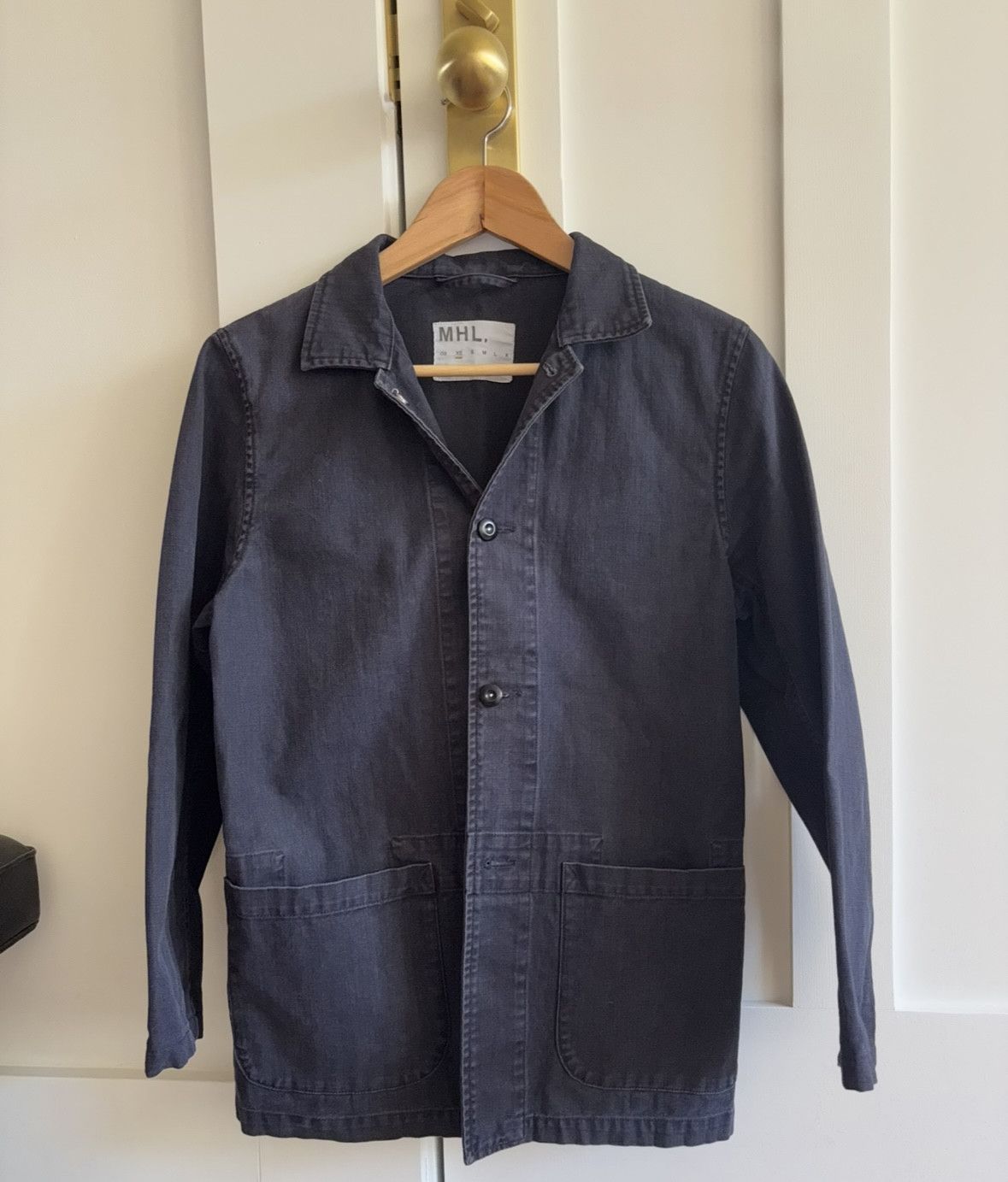 MHL chore coat navy XS