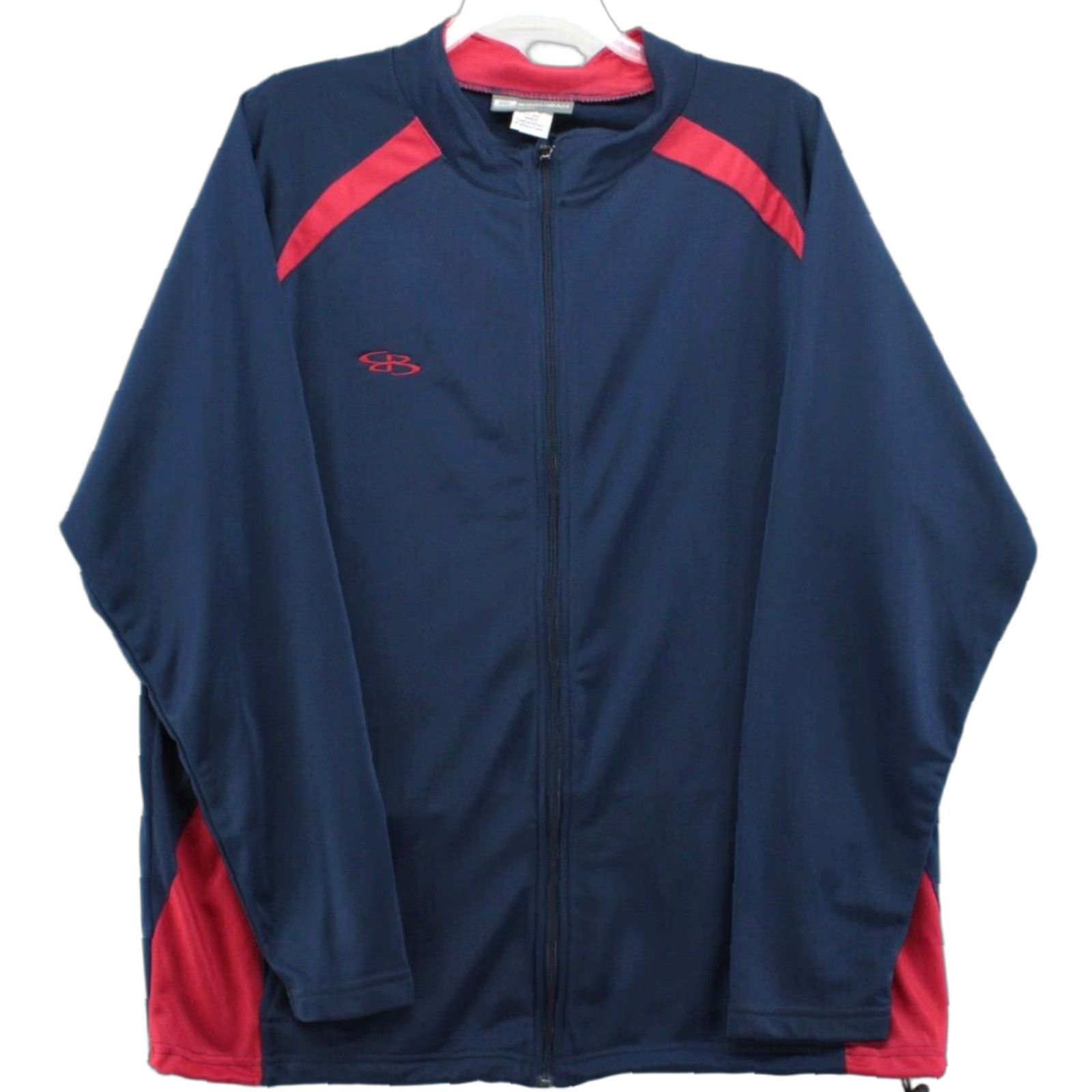 Vintage Boombah Track Jacket Men 2XL Blue Full Zip Activewear Preppy Warm Up Size US XXL / EU 58 / 5 - 1 Thumbnail