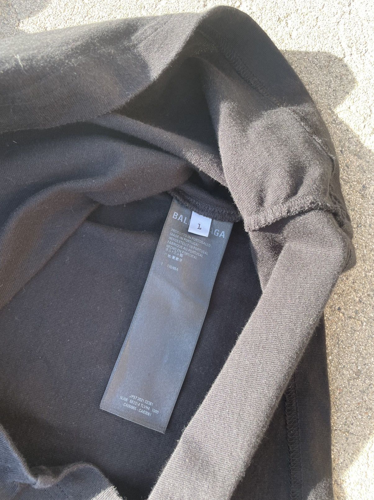 Balenciaga Balenciaga Oversized Bebe Tee Size US L / EU 52-54 / 3 - 3 Thumbnail