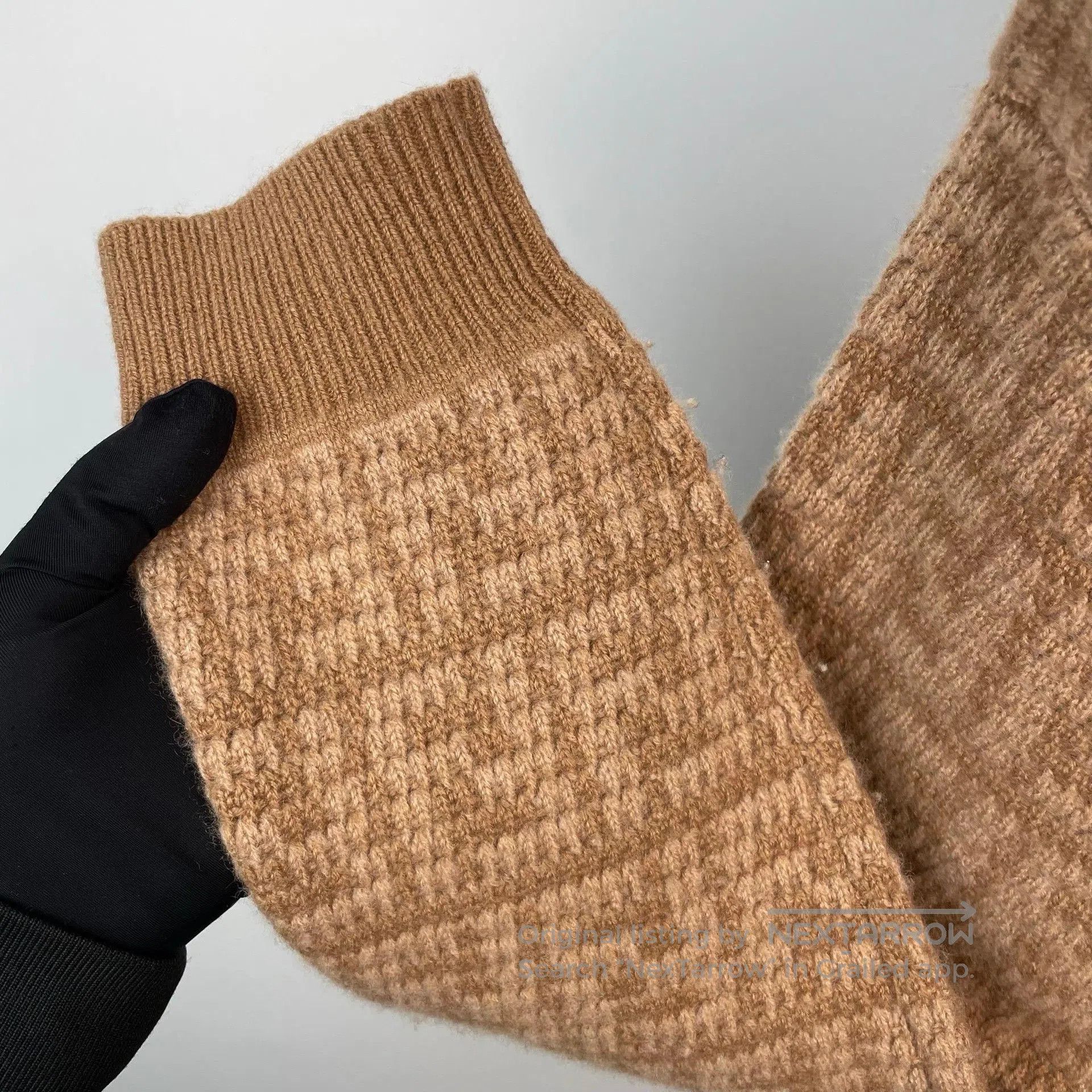 Fendi Fendi Caramel Brown FF Print Sweater. Size XS / US 0-2 / IT 36-38 - 4 Thumbnail