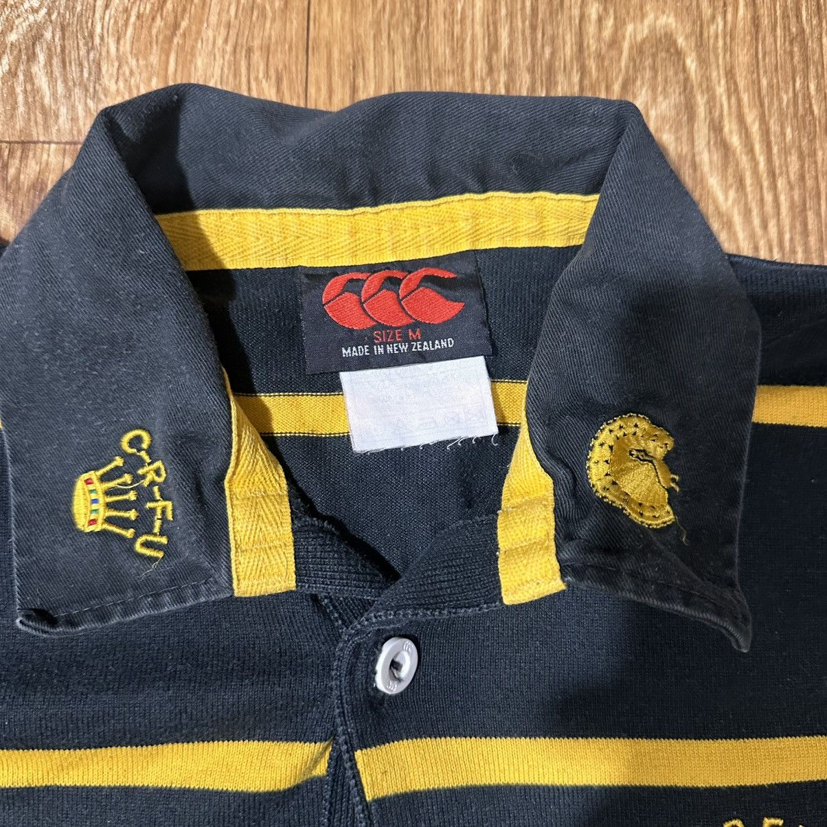Canterbury of New Zealand 2002 2003 Cornwall Rugby Union Shirt Large Size US M / EU 48-50 / 2 - 5 Thumbnail