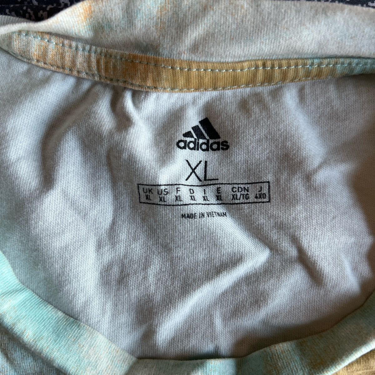Adidas Tie Dye Adidas shirt Size US XL / EU 56 / 4 - 2 Thumbnail