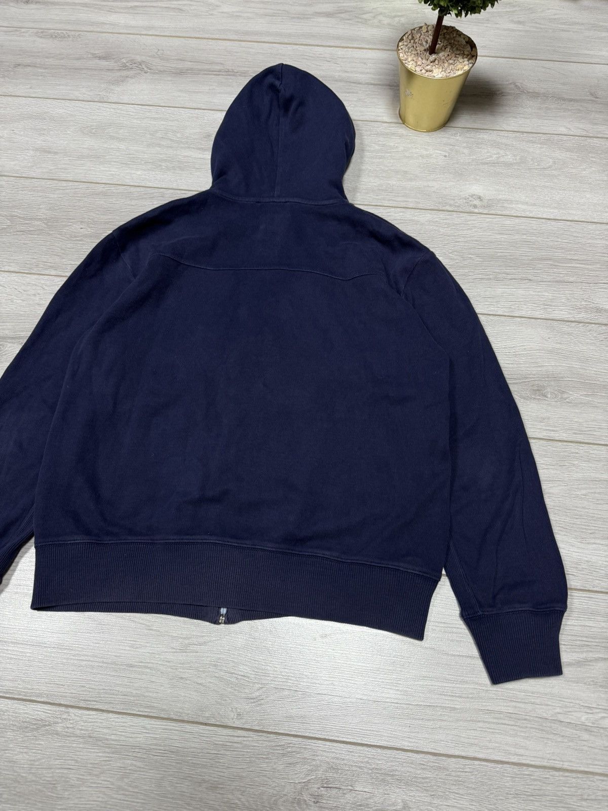 Yves Saint Laurent Yves Saint Laurent YSL zip hoodie vintage sweater Size US L / EU 52-54 / 3 - 8 Thumbnail