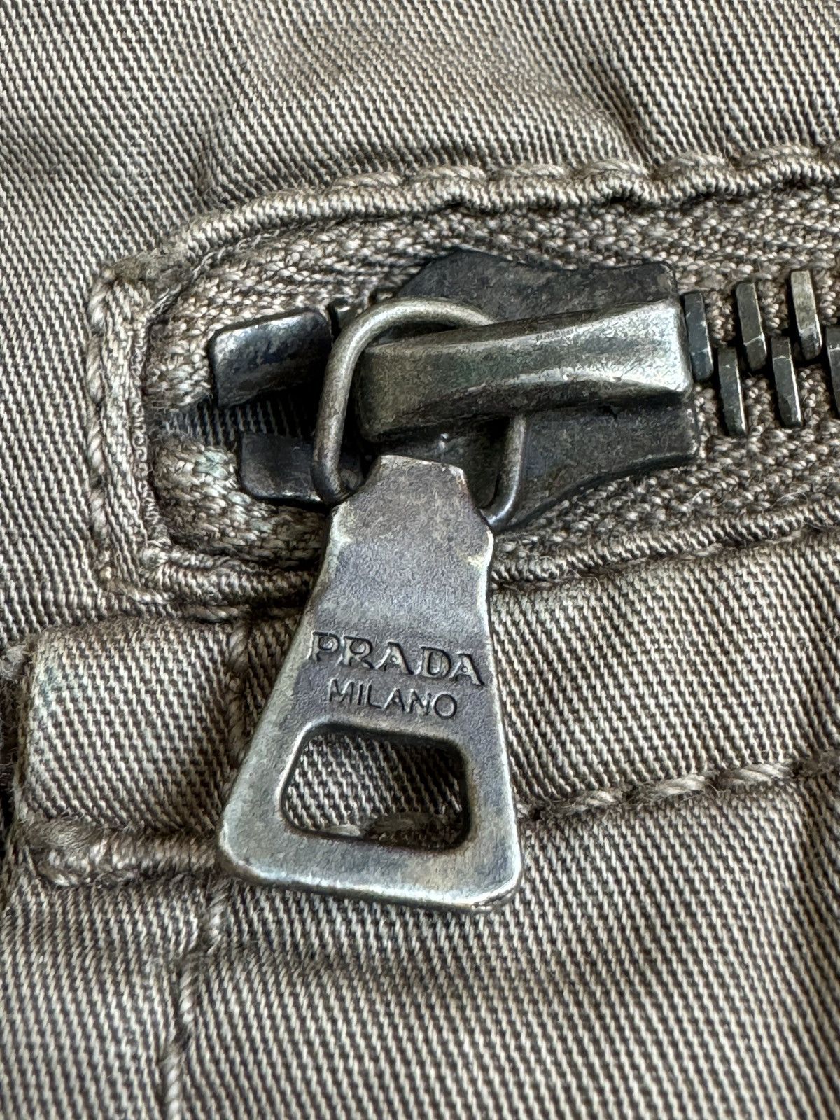 Prada !rare Prada cargo vest USA Y2K 90s Streetwear leather label Size US S / EU 44-46 / 1 - 10 Thumbnail