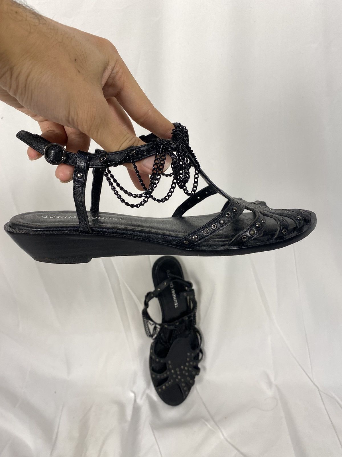 Issey Miyake Tsumori Chisato By Issey Miyake Sandal Studded Punk Style Size US 9 / IT 39 - 5 Thumbnail