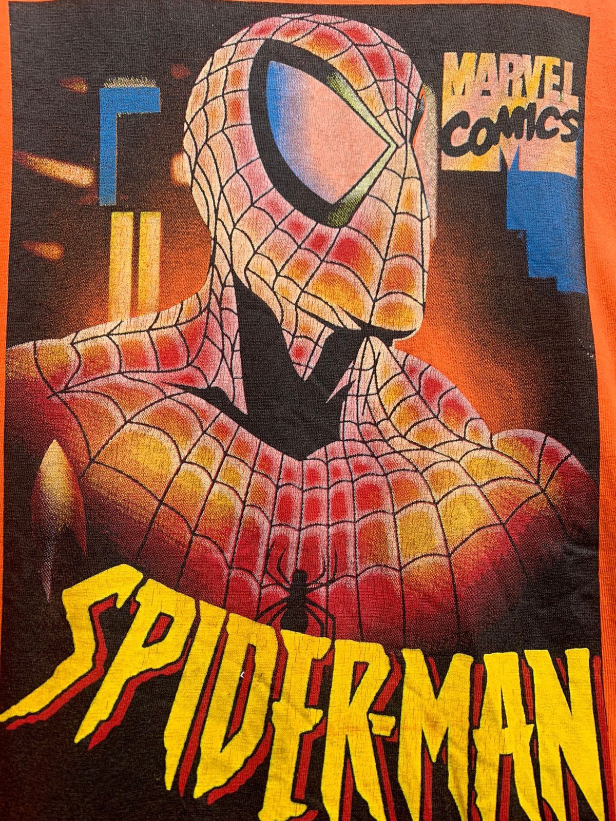 Marvel Comics × Vintage Rare Marvel Comics Spiderman Size US XL / EU 56 / 4 - 3 Thumbnail