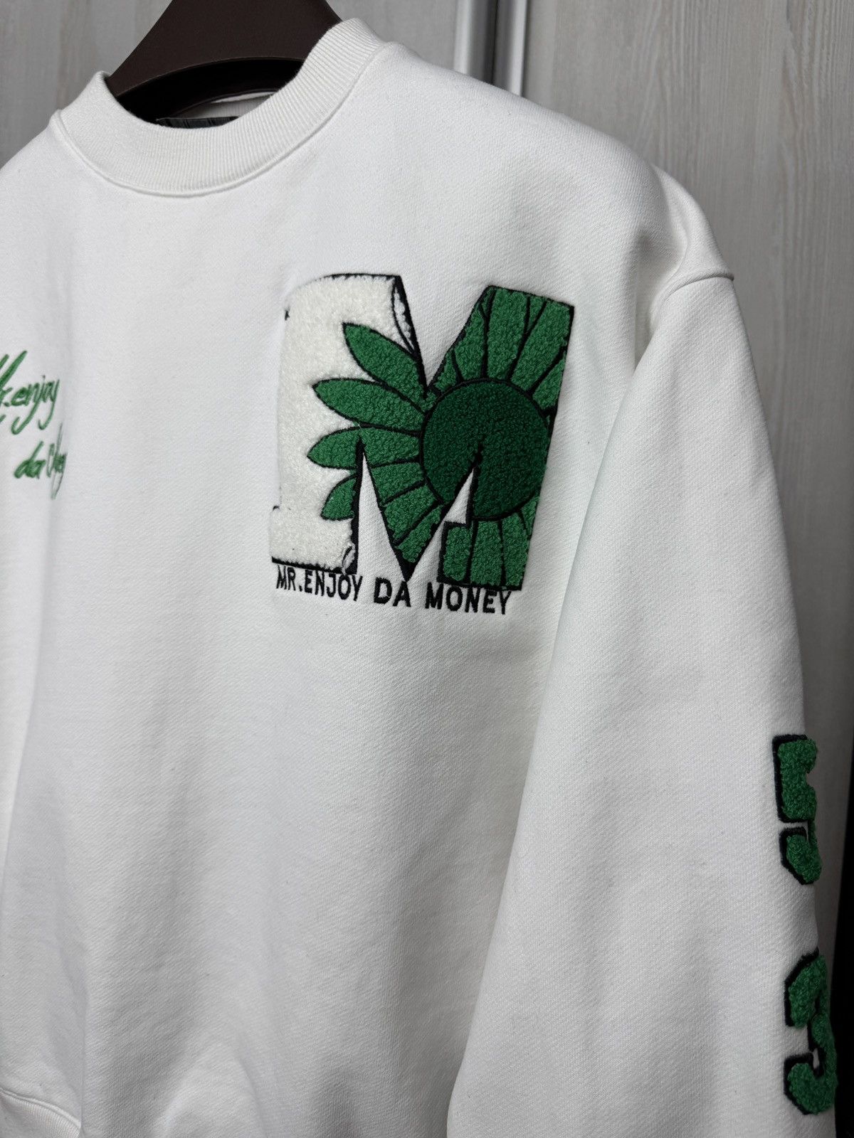 MR.ENJOY DA MONEY M.E.D.M 53 White sweatshirt