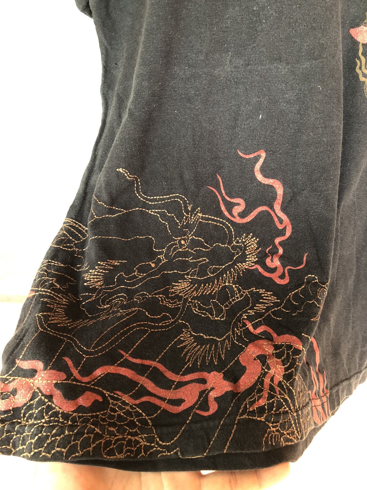 Other Vintage Japanese Beaumont Carr Sukajan Dragon Shirt Tee Size US L / EU 52-54 / 3 - 5 Thumbnail