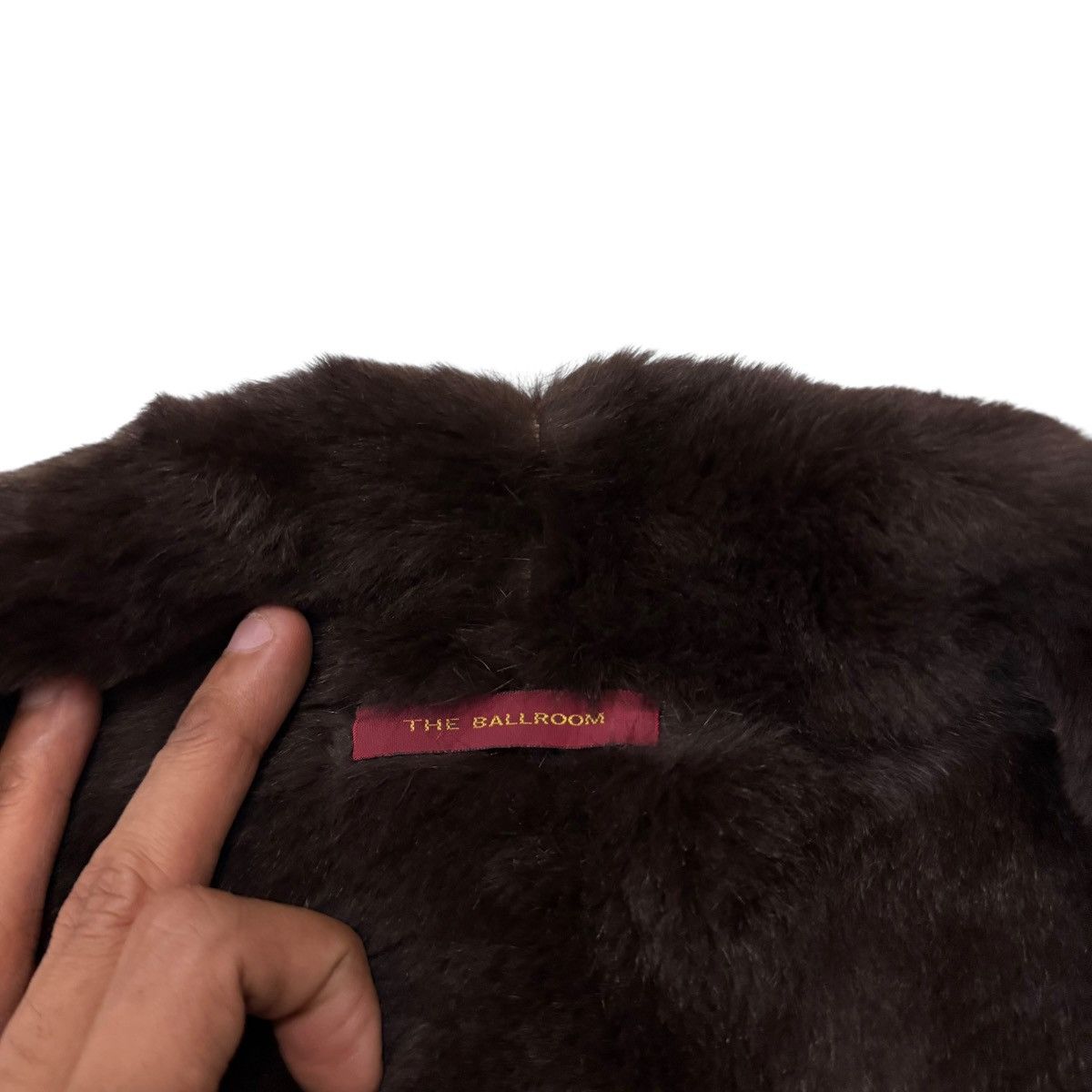 If Six Was Nine Vintage The Ballroom Rabbit Fur Hybrid Pigskin Leather Jaket Size S / US 4 / IT 40 - 18 Thumbnail