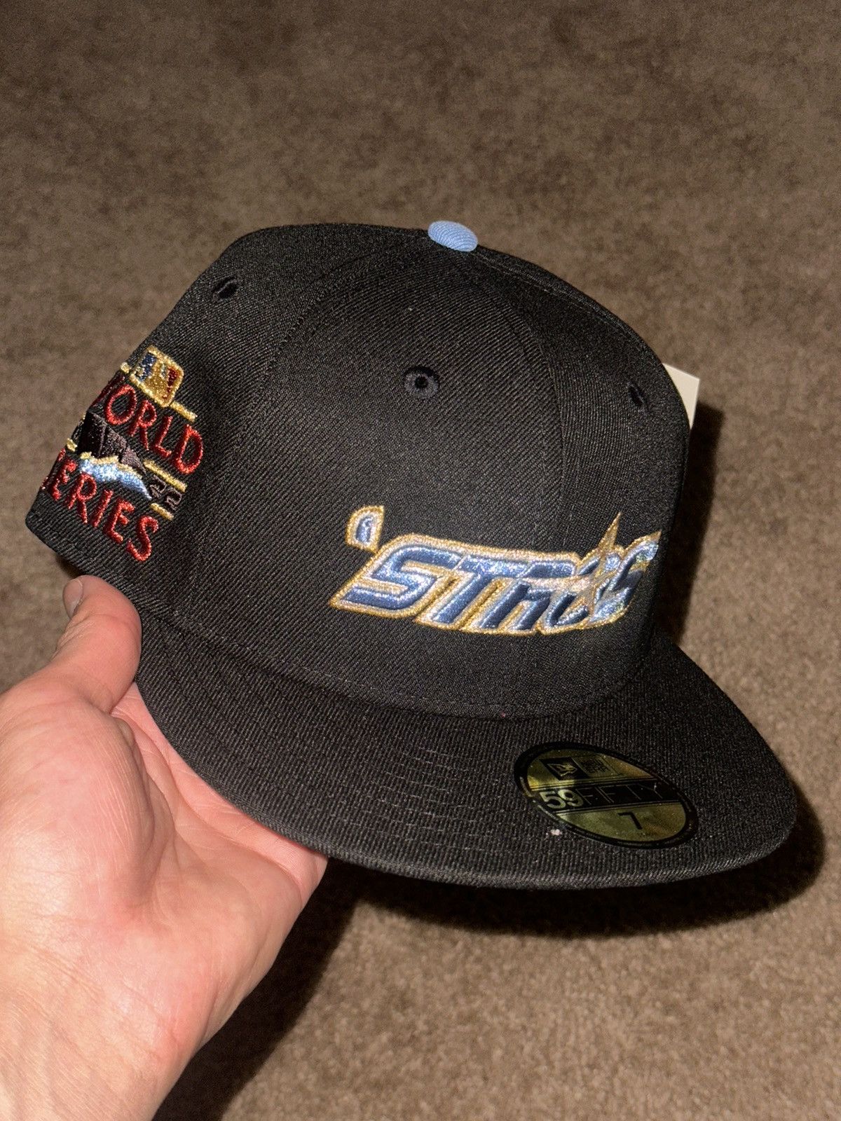 HAT CLUB x Rahnni Pack Houston ‘Stros 2022 WS Patch Size 7
