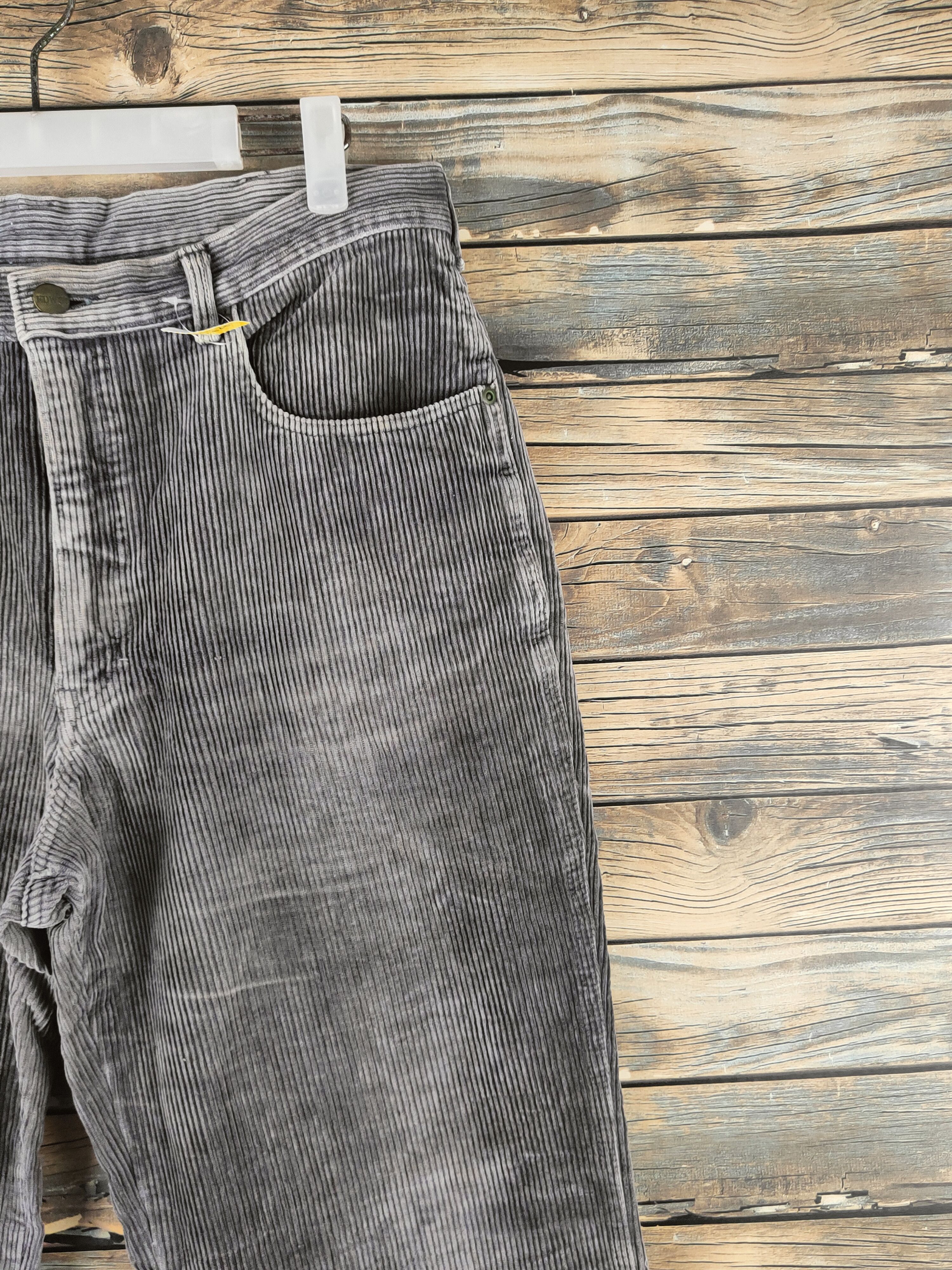 Edwin DL Edwin Dark Gray vintage japan Corduroy Pants #46-865 Size US 32 / EU 48 - 5 Thumbnail