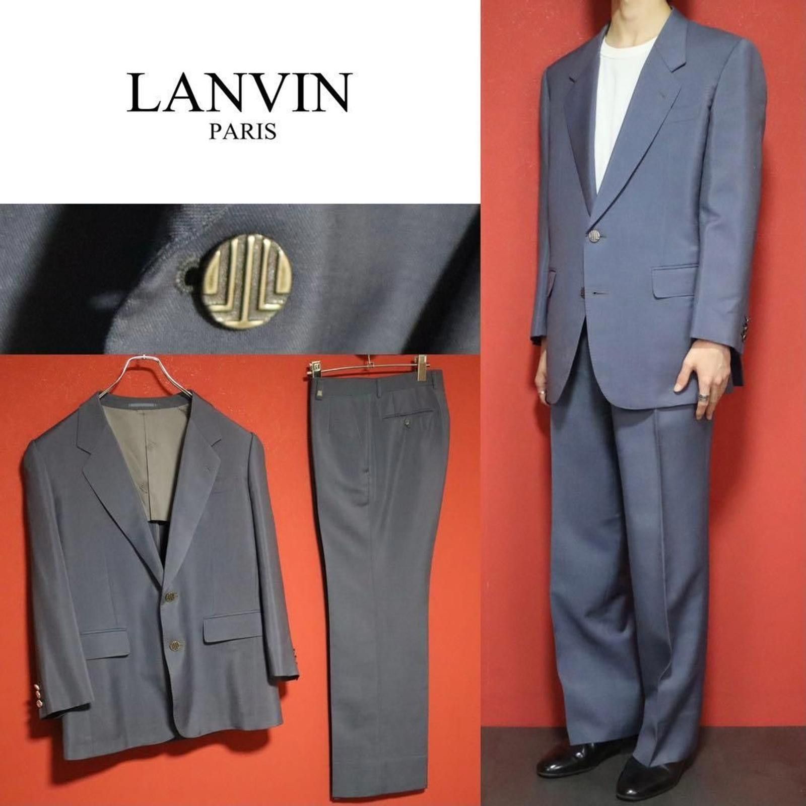 Lanvin Lanvin - Classic Grey Men's Suit Two-Piece Set Size 40R - 9 Thumbnail