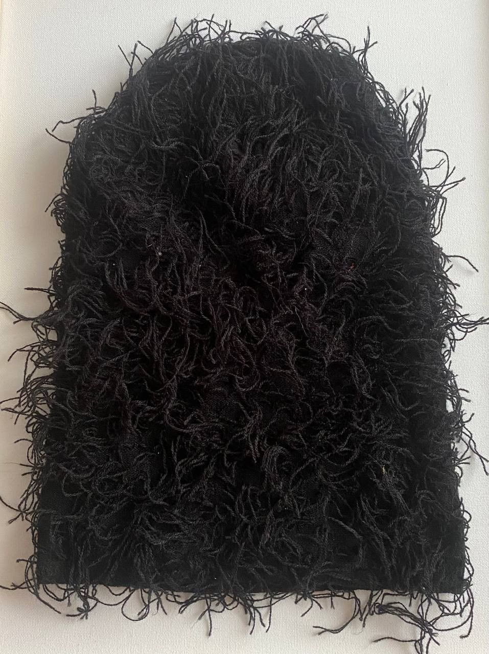 Japanese Brand DISTRESSED Black Y2k Opium BALACLAVA Hat Size ONE SIZE - 4 Thumbnail