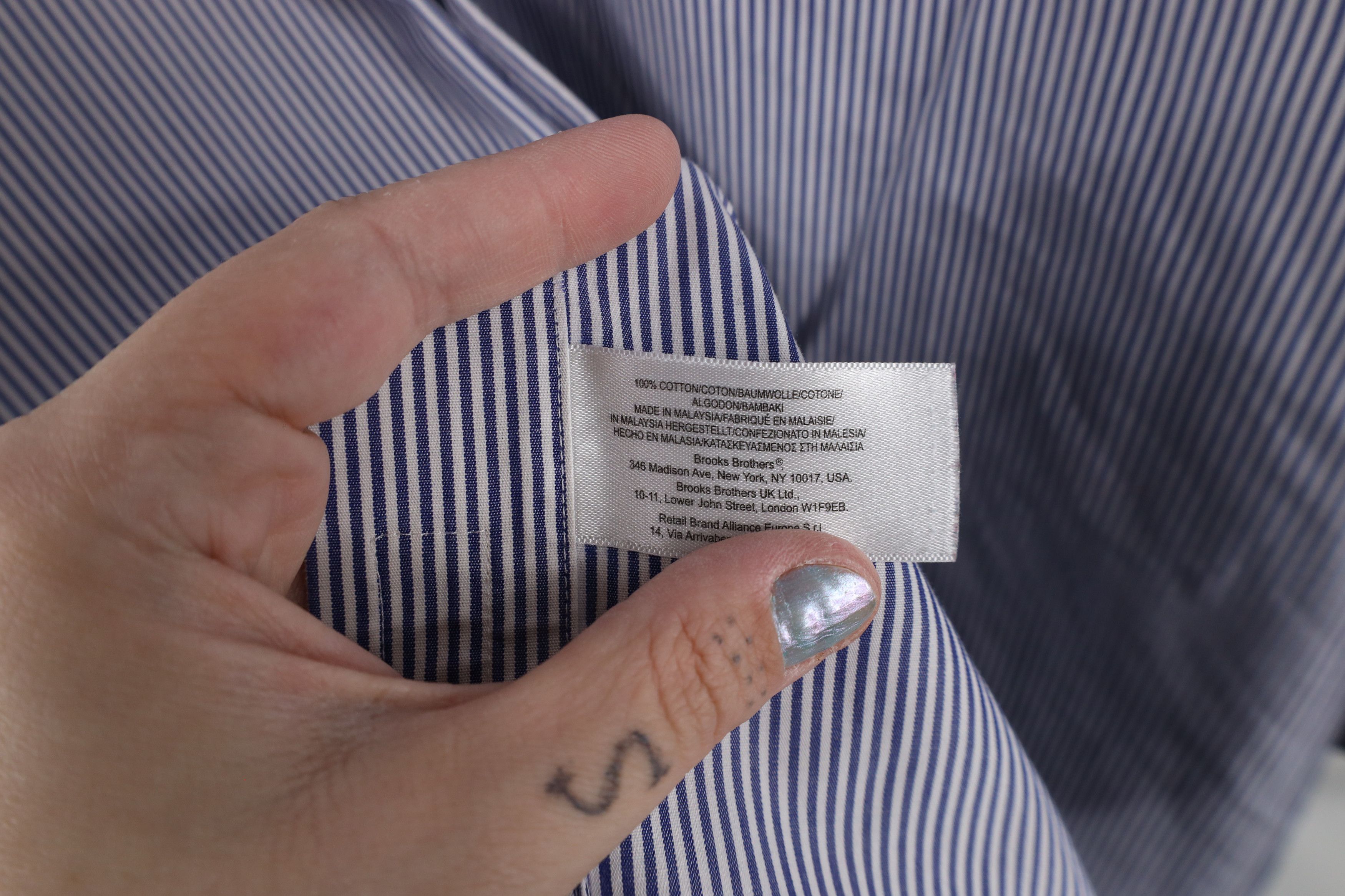 Brooks Brothers × Vintage Vintage 90s Brooks Brothers Original Button Down Shirt Size US M / EU 48-50 / 2 - 10 Thumbnail