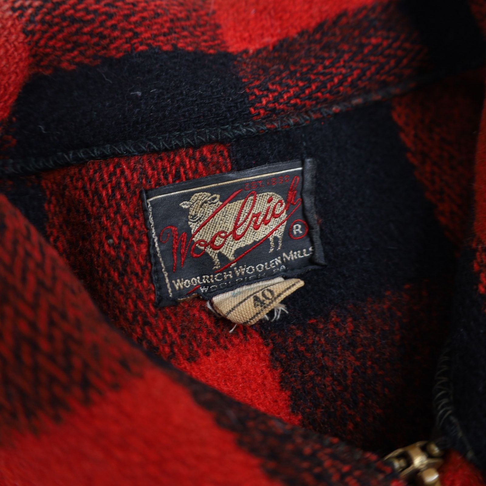 Vintage × Woolrich Woolen Mills True Vintage 40s/50s Woolrich Wool Shirt Jac Size US M / EU 48-50 / 2 - 8 Thumbnail