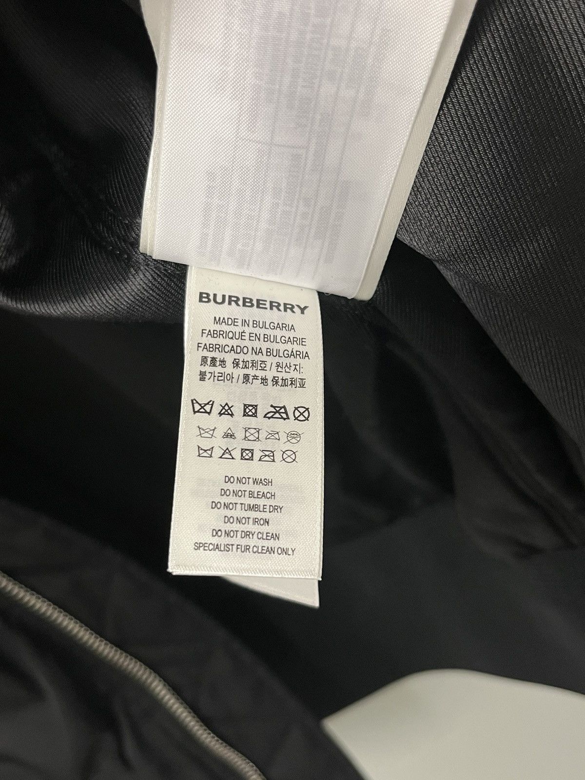 Burberry Burberry Black Glenfield Bomber. Small Size US S / EU 44-46 / 1 - 16 Thumbnail