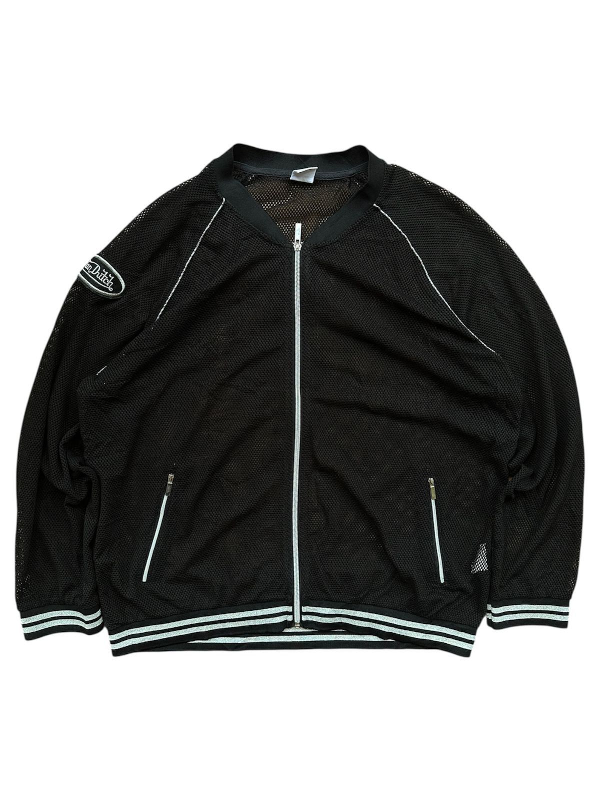 ❤️‍🔥NEEDGONE❤️‍🔥2000s Von Dutch Mesh Fishnet Jacket
