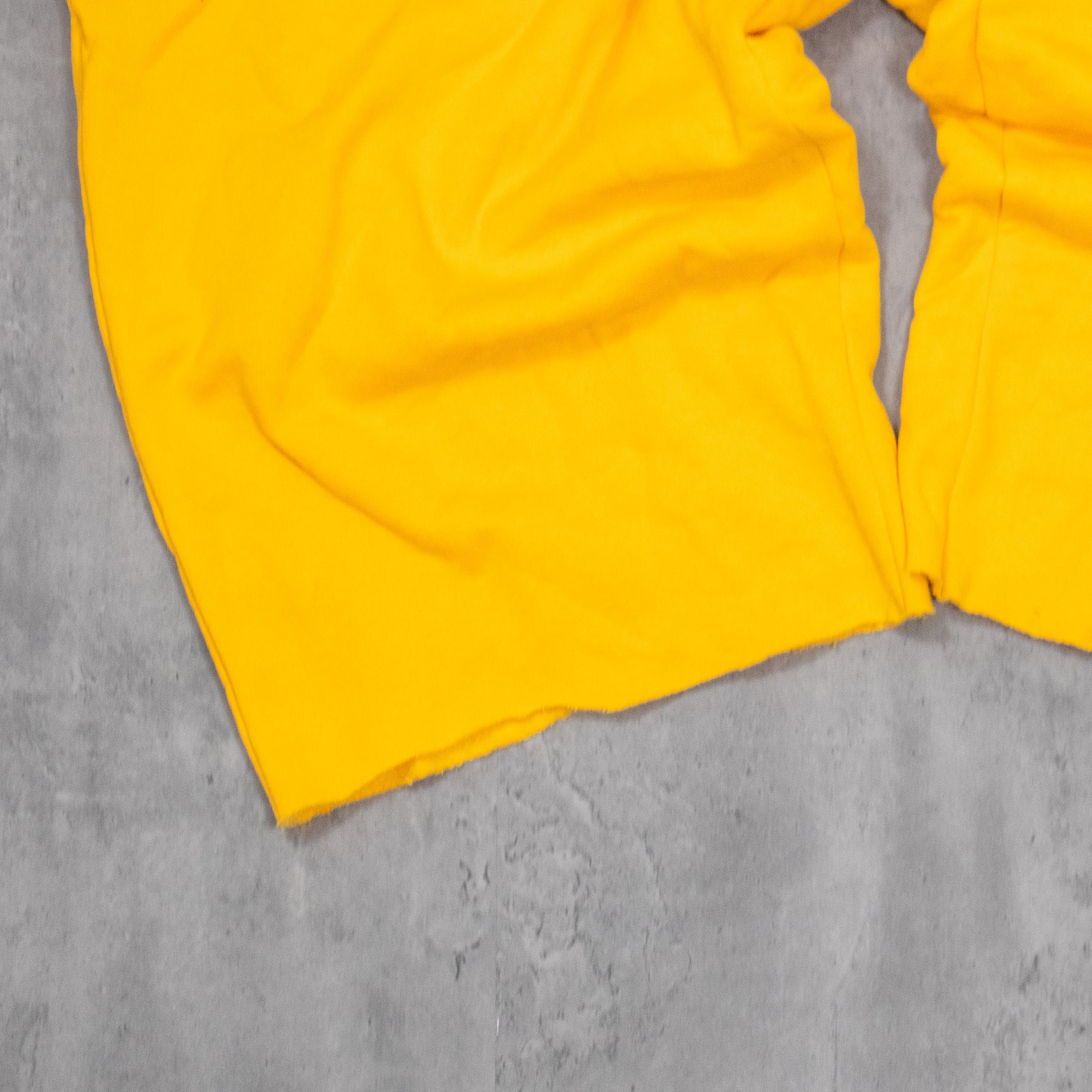 Handmade Y2K 00's Baggy Relax Fit Wide Yellow Sweatpant's Size US 44 / EU 60 - 6 Thumbnail