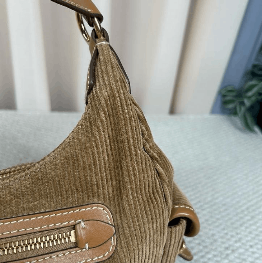 Miu Miu Miu Miu Corduroy Vintage Pocket Handbag Size ONE SIZE - 21 Thumbnail