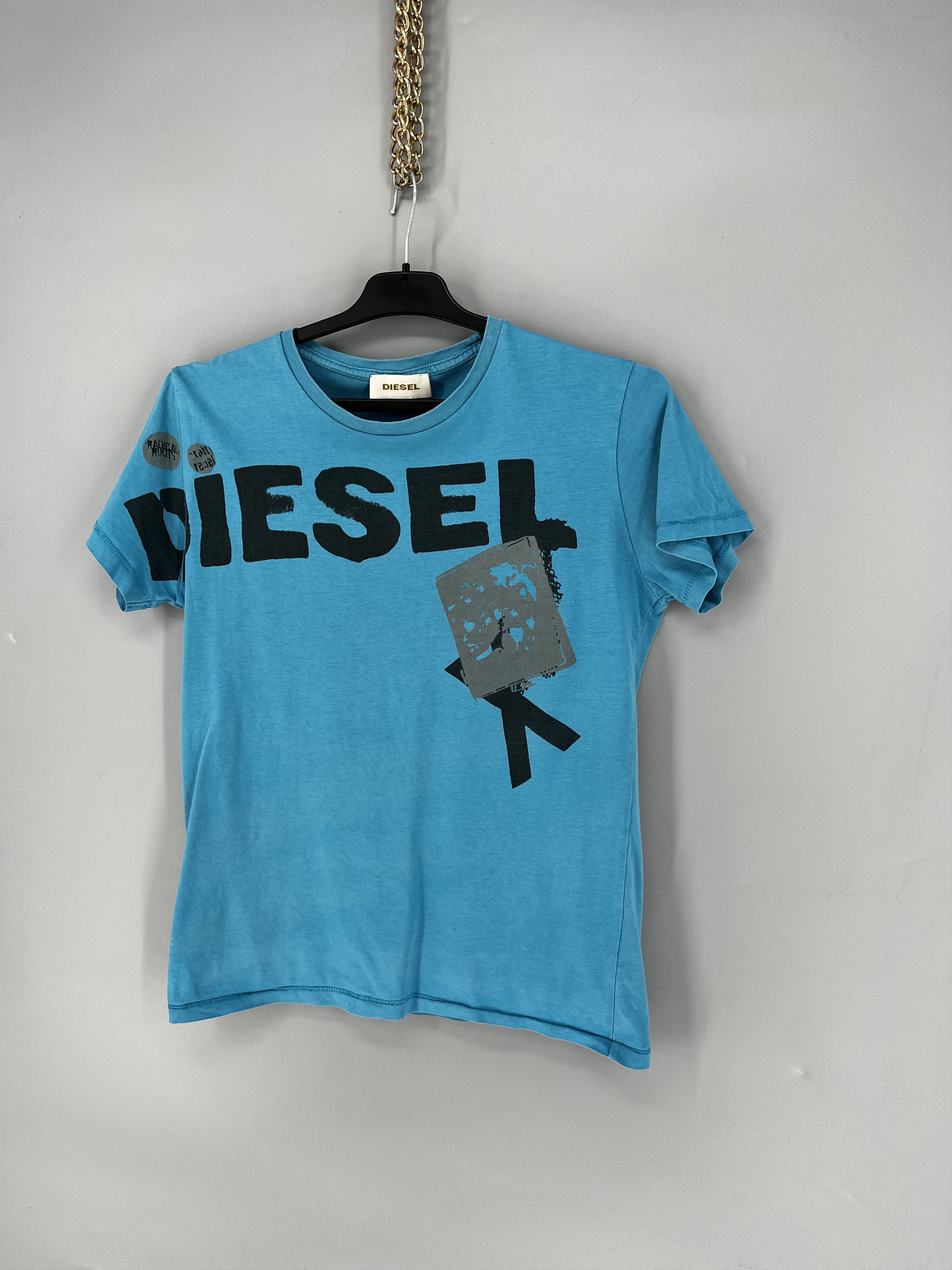 Other Vintage Diesel Japanese Y2K Style Tee Casual Streetwear 90s Size M / US 6-8 / IT 42-44 - 3 Thumbnail