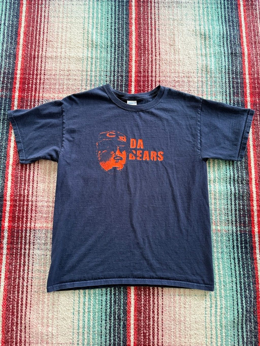 Gildan Vintage Gildan Short Sleeve Tee L Navy Chicago Bears SNL Size US L / EU 52-54 / 3 - 1 Thumbnail