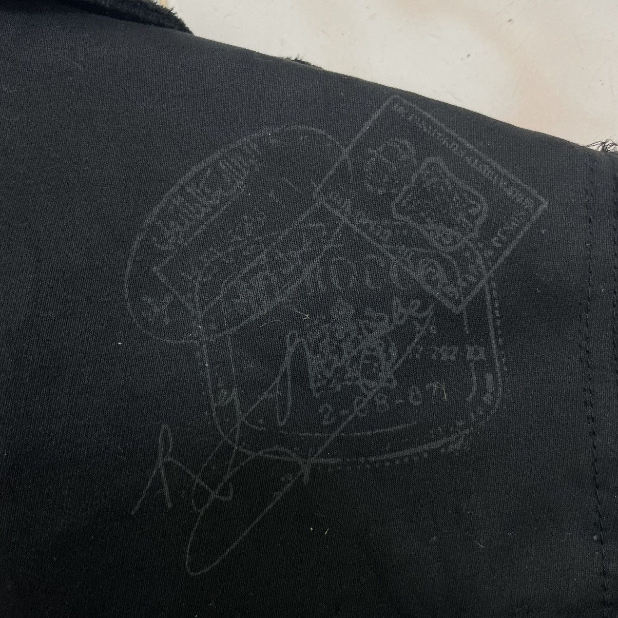 14th Addiction 🔥14 Addiction Immigration Boarder Past Sheep Skin Jacket Size US S / EU 44-46 / 1 - 8 Thumbnail