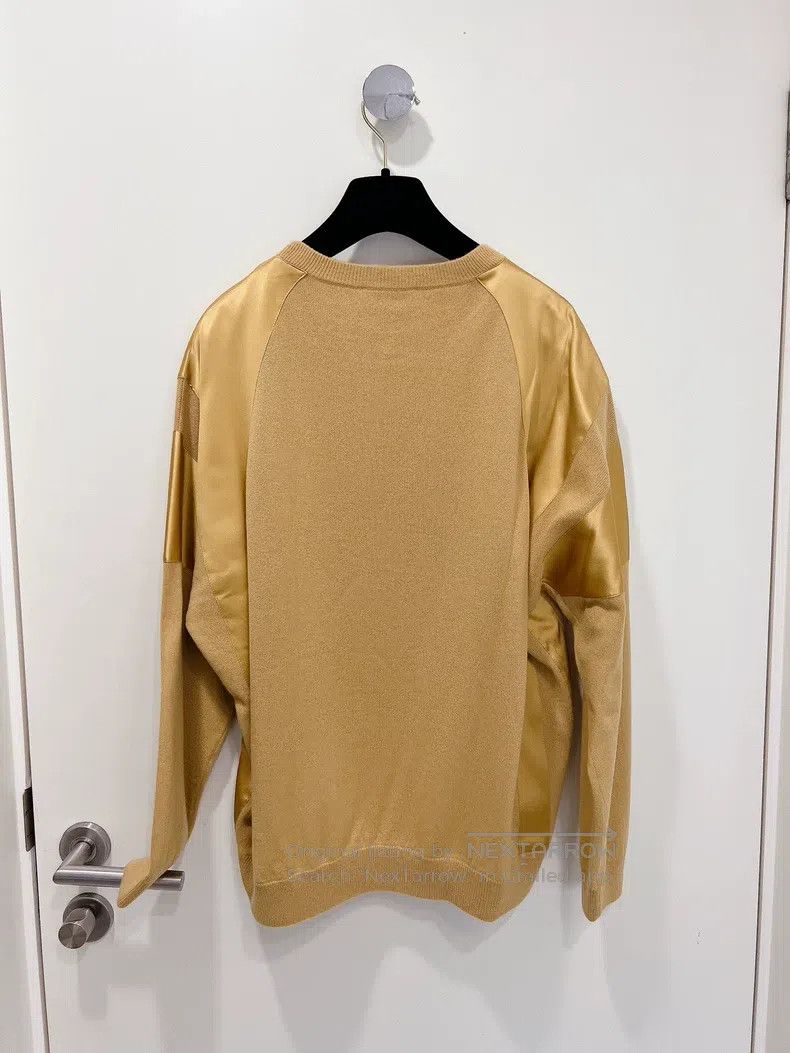 Brunello Cucinelli Brunello Cucinelli Earth Yellow Cashmere Crewneck Sweater Size S / US 4 / IT 40 - 2 Thumbnail