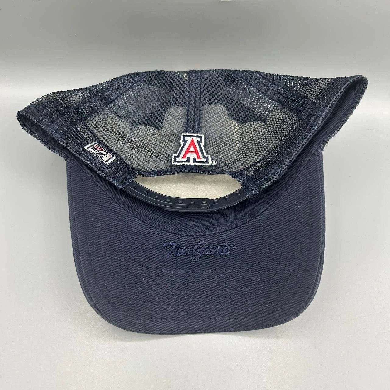 The Game Vintage Arizona Wildcats Trucker Hat Men NCAA Snap Back Size ONE SIZE - 5 Thumbnail