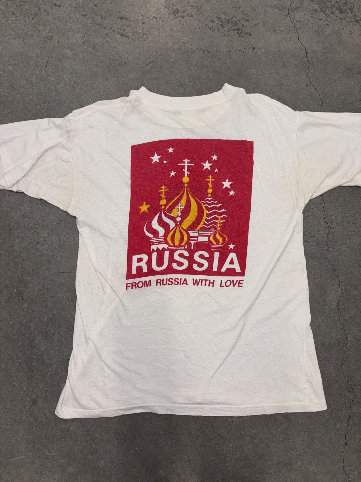 Hard Rock Cafe 80’s Russian Hard Rock Cafe T-Shirt Size US XXL / EU 58 / 5 - 1 Thumbnail