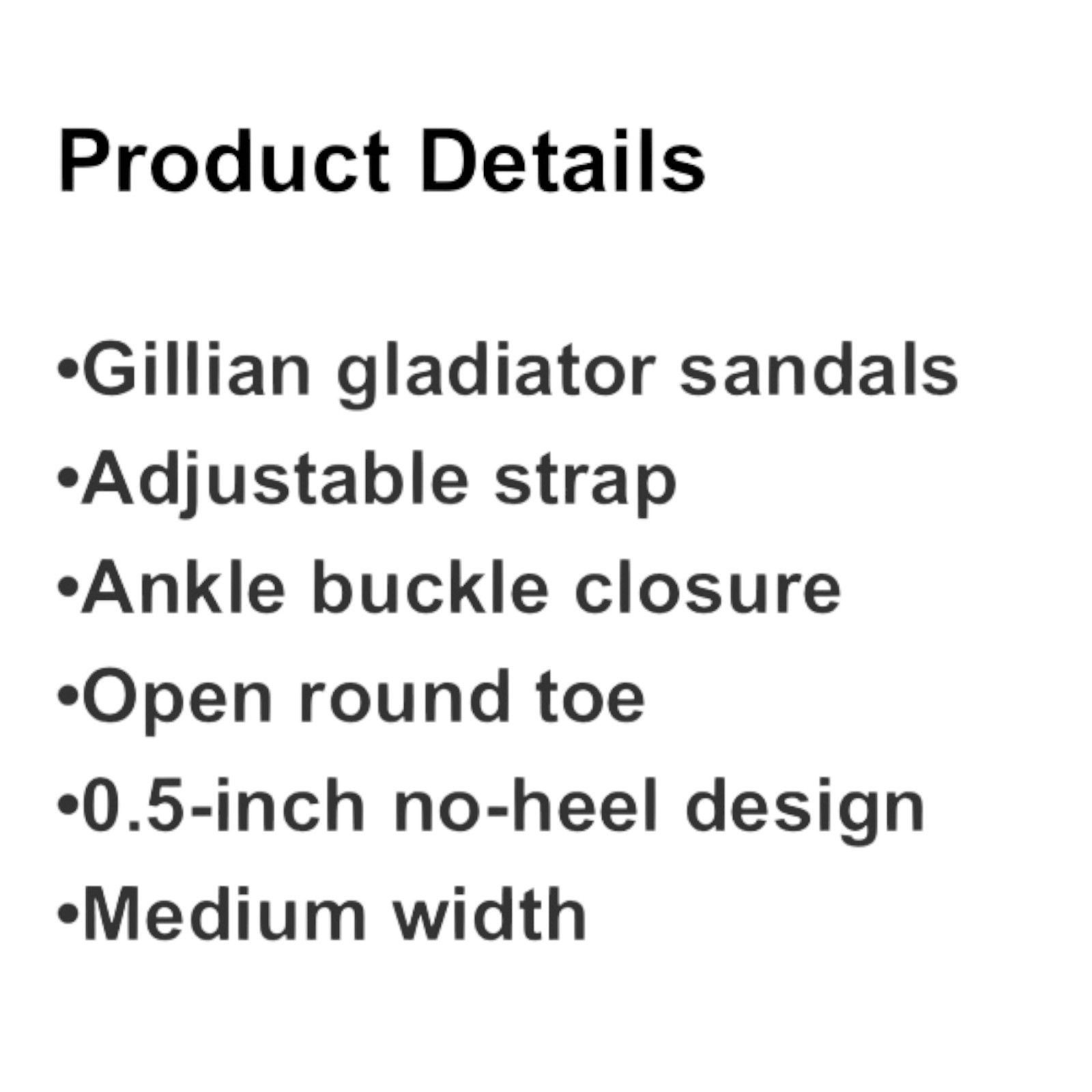Other A New Day - Women's Gillian Gladiator Sandals - Black - 8 1/ Size US 8.5 / IT 38.5 - 9 Thumbnail