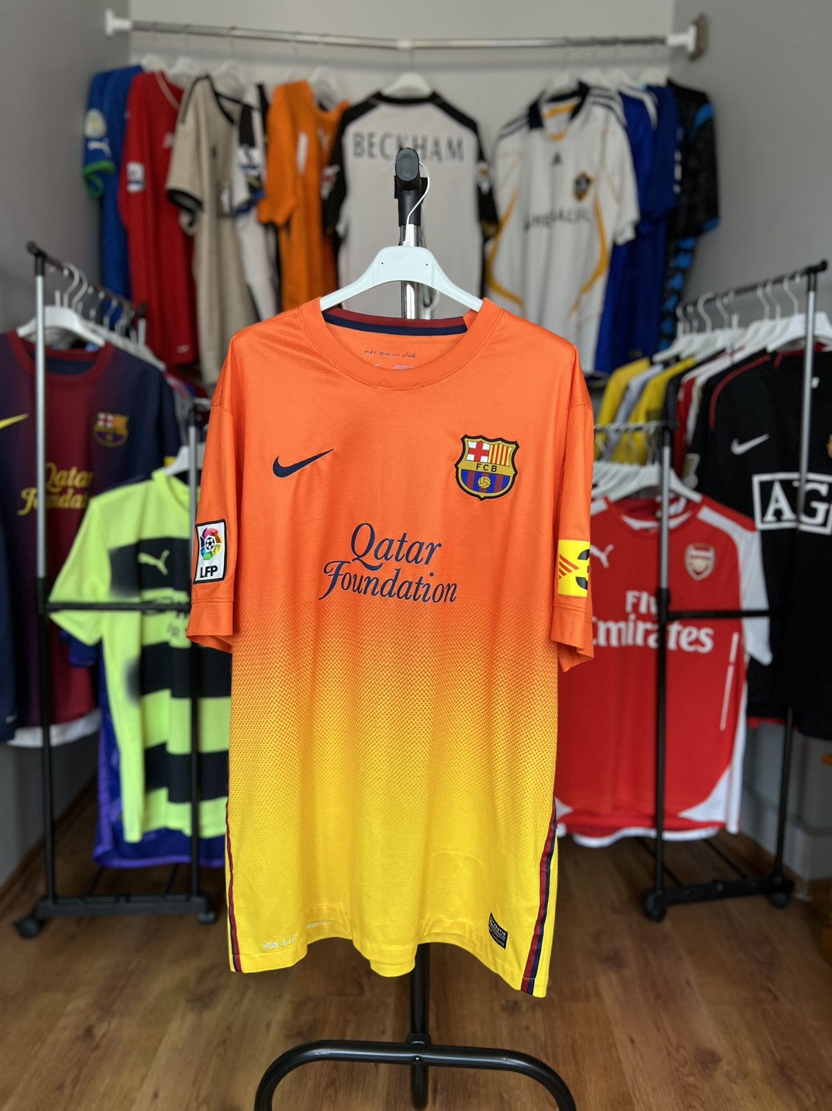 Nike Soccer Jersey Nike Barcelona 2012/13 Messi #10 Size US XL / EU 56 / 4 - 2 Thumbnail