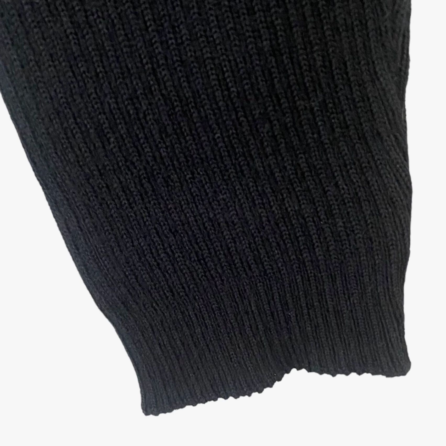 Vintage VINTAGE Jeordie's Italia Wool Blend Sweater Jacket Mens XL Black Full Zip Long Sleeve Size US XL / EU 56 / 4 - 7 Thumbnail