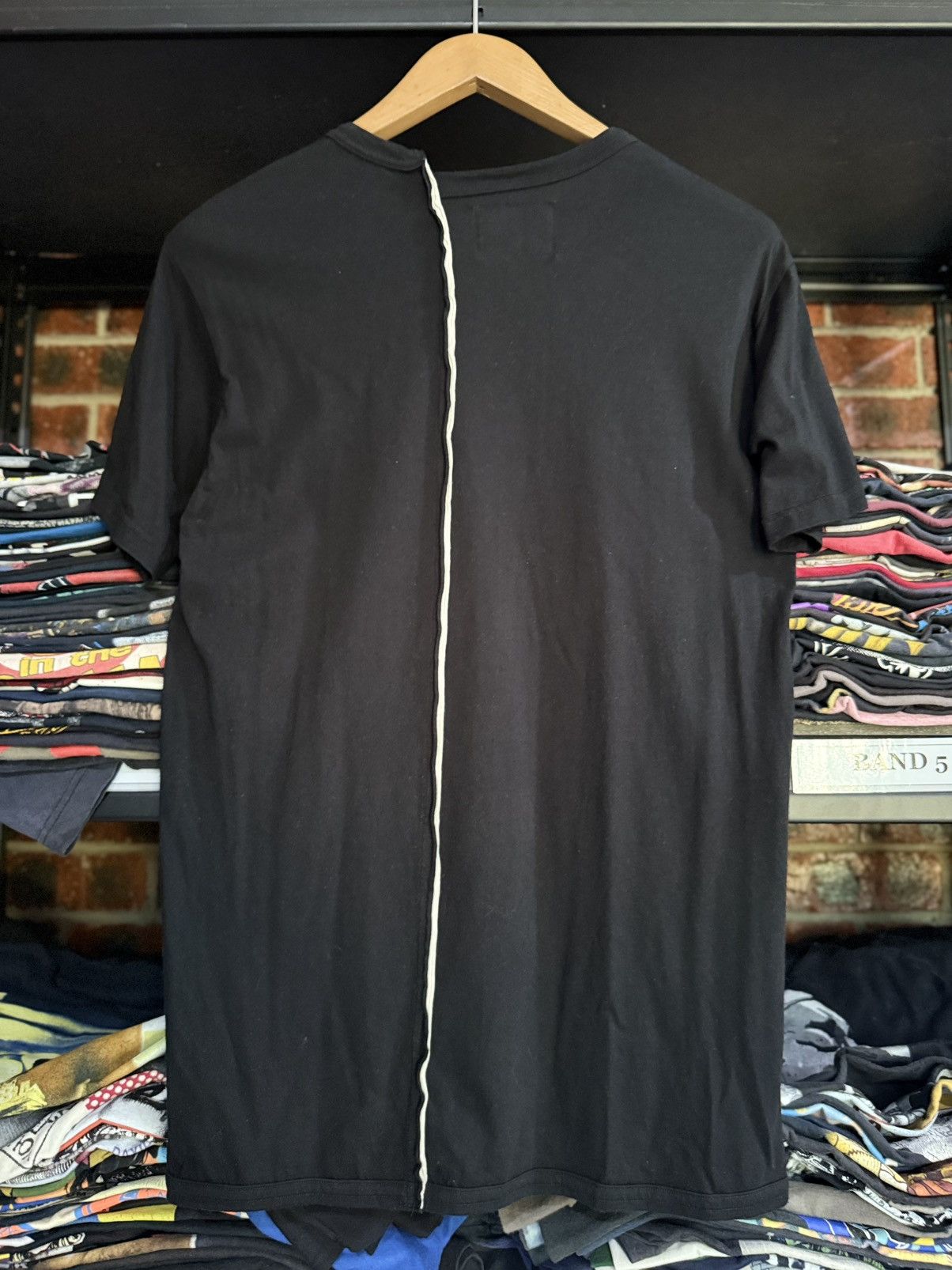 Vintage Yohji Yamamoto Signature Men Blank Japan Tee