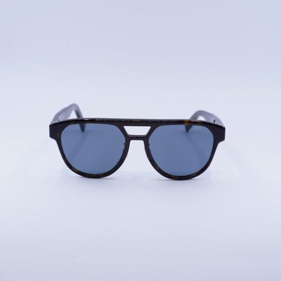 Berluti Berluti BL40002U 52V Sunglasses Havana Aviator Frame Size ONE SIZE - 2 Thumbnail