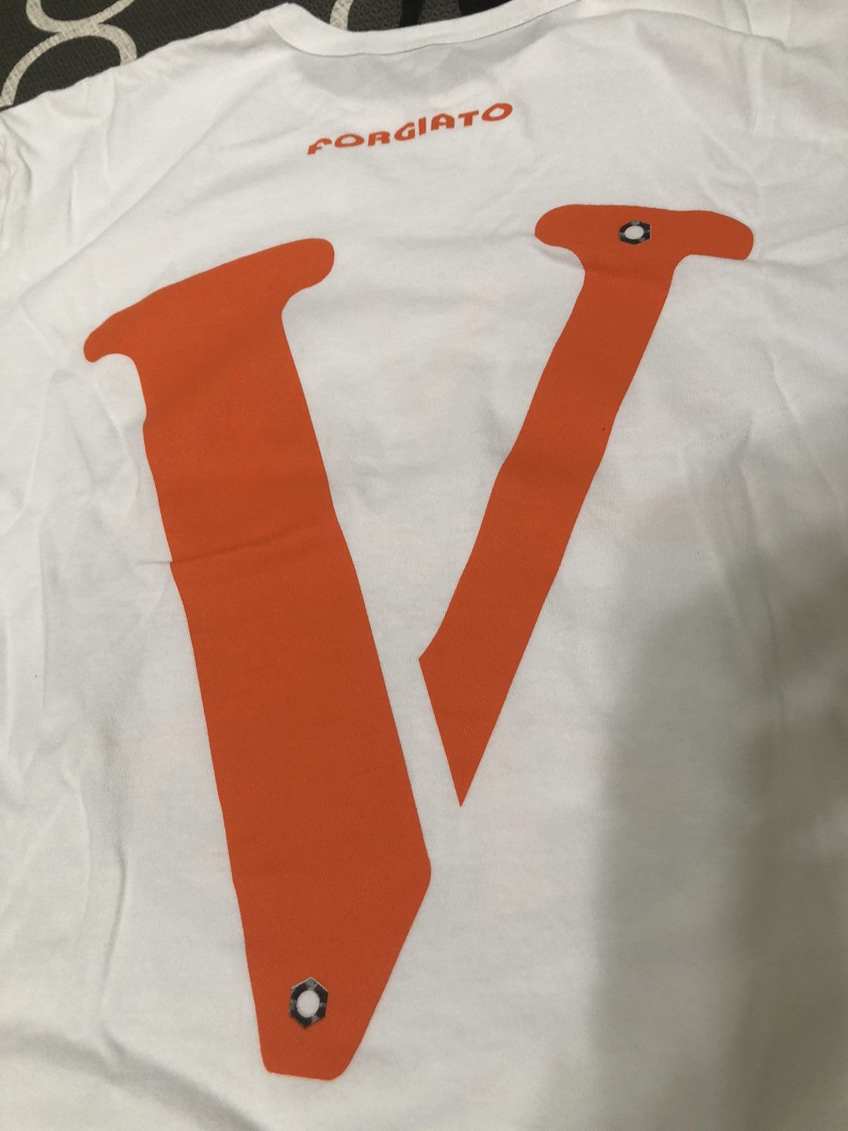 Vlone Vlone x Forgiato Tee White Size US L / EU 52-54 / 3 - 4 Thumbnail