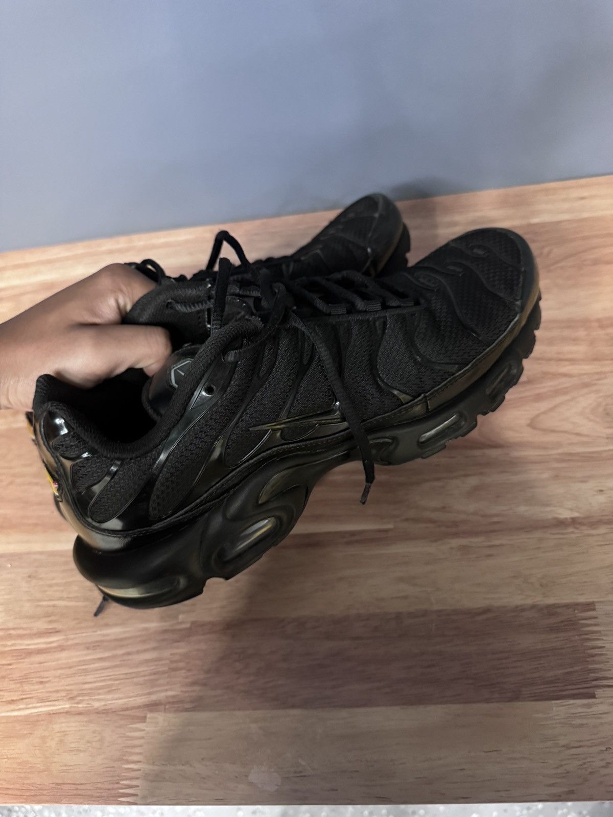 Nike Nike Air Max TN all black Size US 10.5 / EU 43-44 - 7 Thumbnail