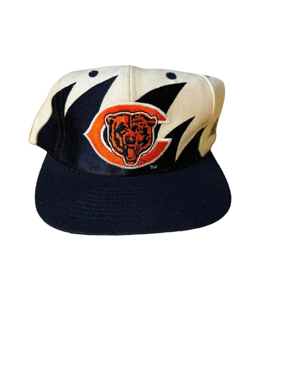 image of Sharktooth Bears Vintage Hat Super Script Splash in White, Men's