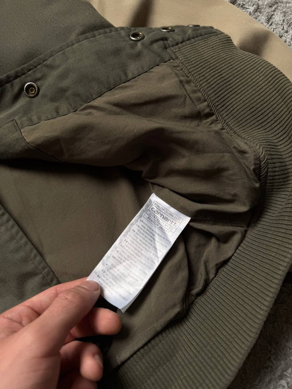 Carhartt 00s Vintage Carhartt Retro Robson Detroit Jacket Rare Size US S / EU 44-46 / 1 - 9 Thumbnail